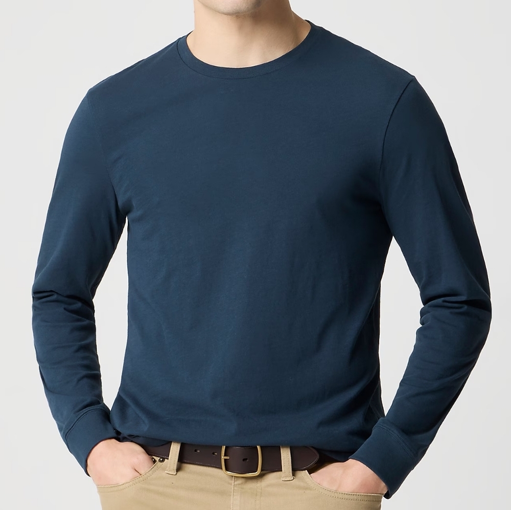 J. Crew Men's Washed Jersey T-Shirt New Size XL